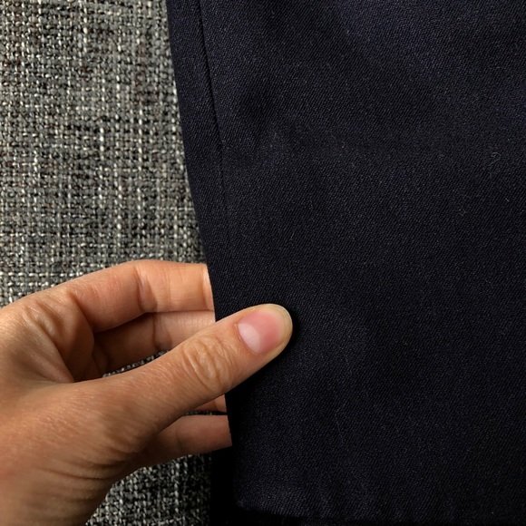 Babaton navy fitted dress pants - Picture 4 of 6